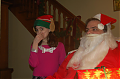 Marjorie and Santa Daddy.